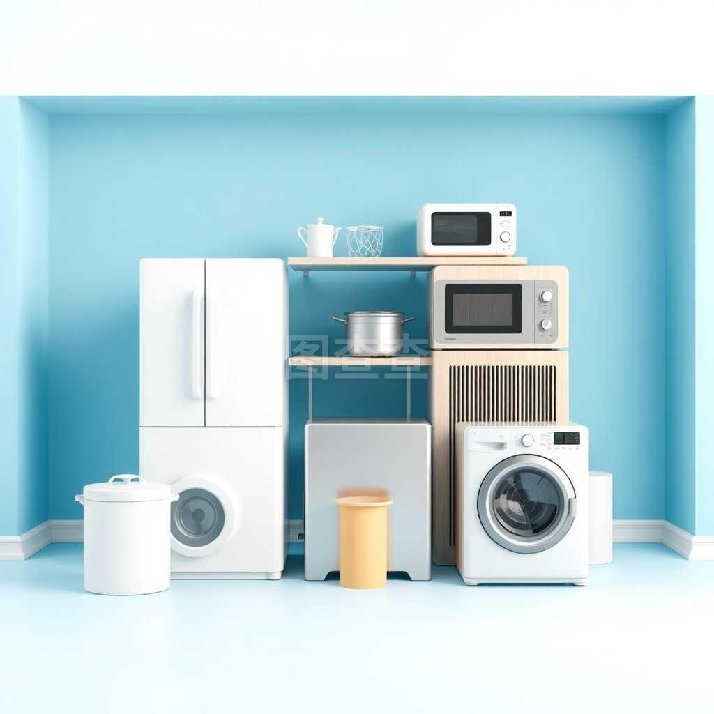 3D渲染家用电器 当科技遇见生活之美